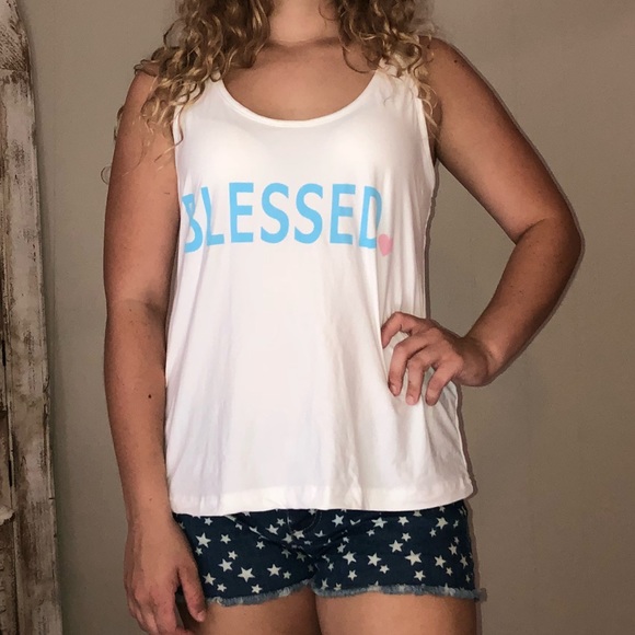 “Blessed.” Razorback Tank - Picture 1 of 2